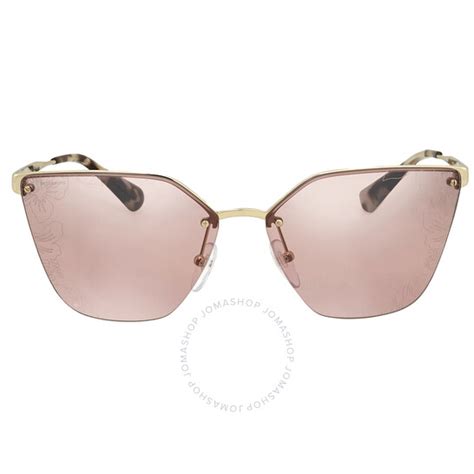 prada sunglasses pr68ts|Prada Pink Mirr Silver Laser Flower Cat Eye .